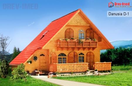 Dom drewniany Danusia D-1